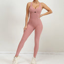 FLOW FIT™ Adjustable Yoga Jumpsuit – One-Piece Sexy Sport Bodysuit