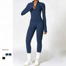 THERMO FLEX™ Winter Yoga Jumpsuit – Long Sleeve Warm One-Piece Bodysuit
