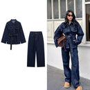 VALENCIA™ Belted Denim Power Set